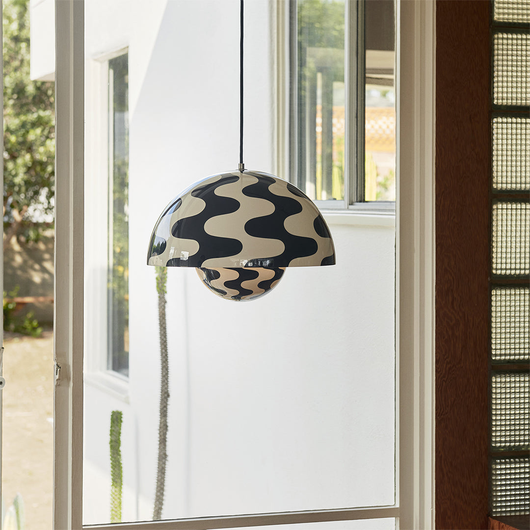 &Tradition, Flowerpot Pendant VP7, Light Matte Grey, Pendant, Verner Panton