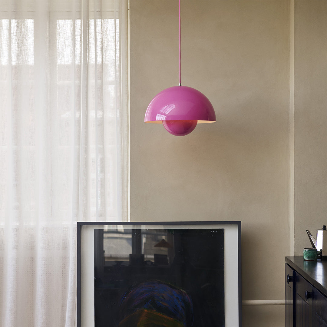 &Tradition, Flowerpot Pendant VP7, Matte White, Pendant, Verner Panton