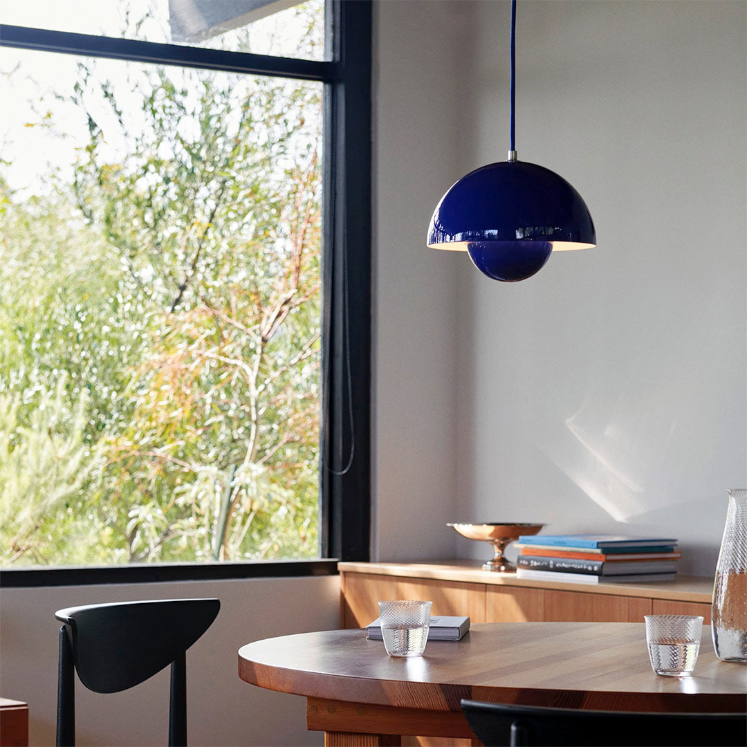 &Tradition, Flowerpot Pendant VP1, Matte White, Pendant, Verner Panton