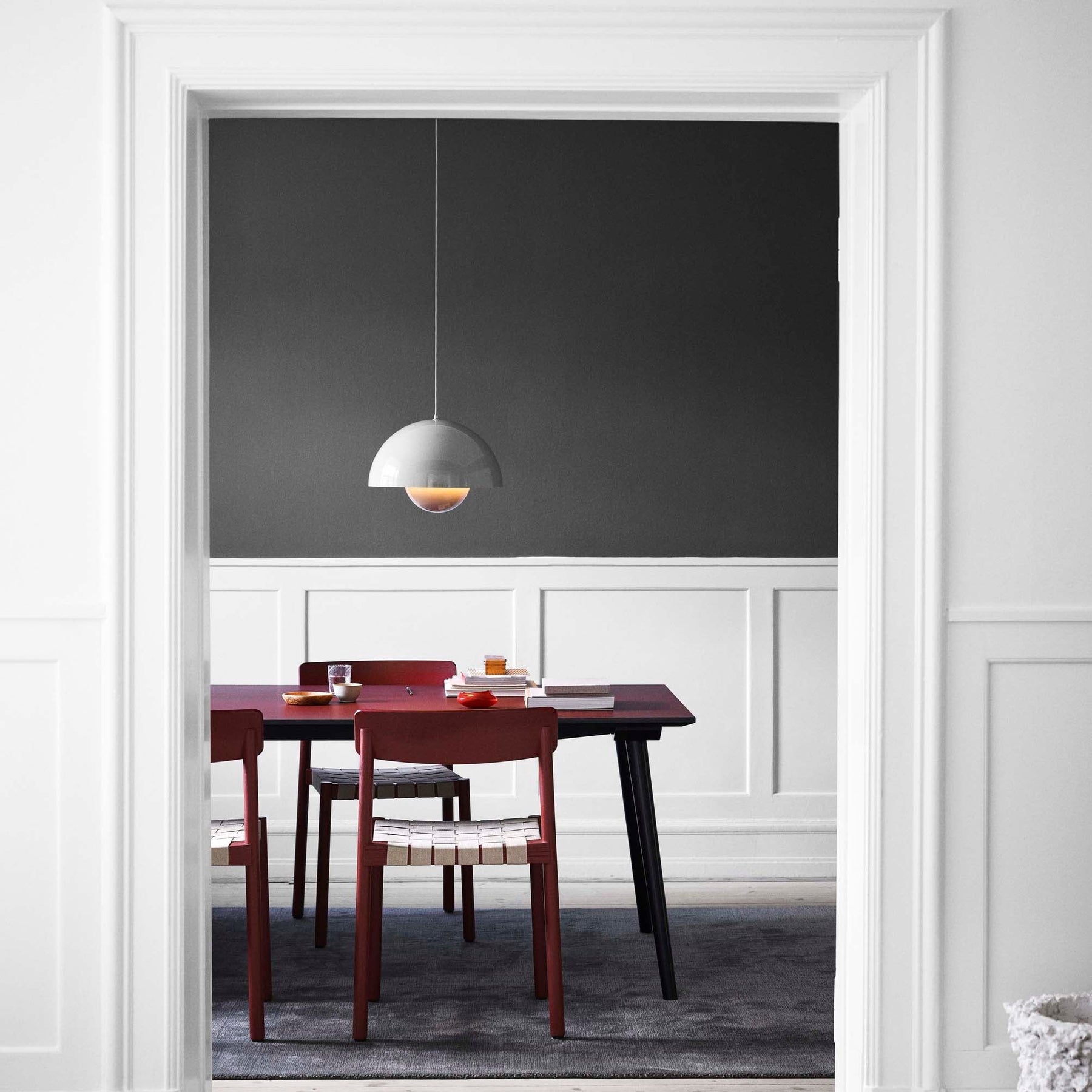 &Tradition, Flowerpot Pendant VP7, Stone Blue, Pendant, Verner Panton