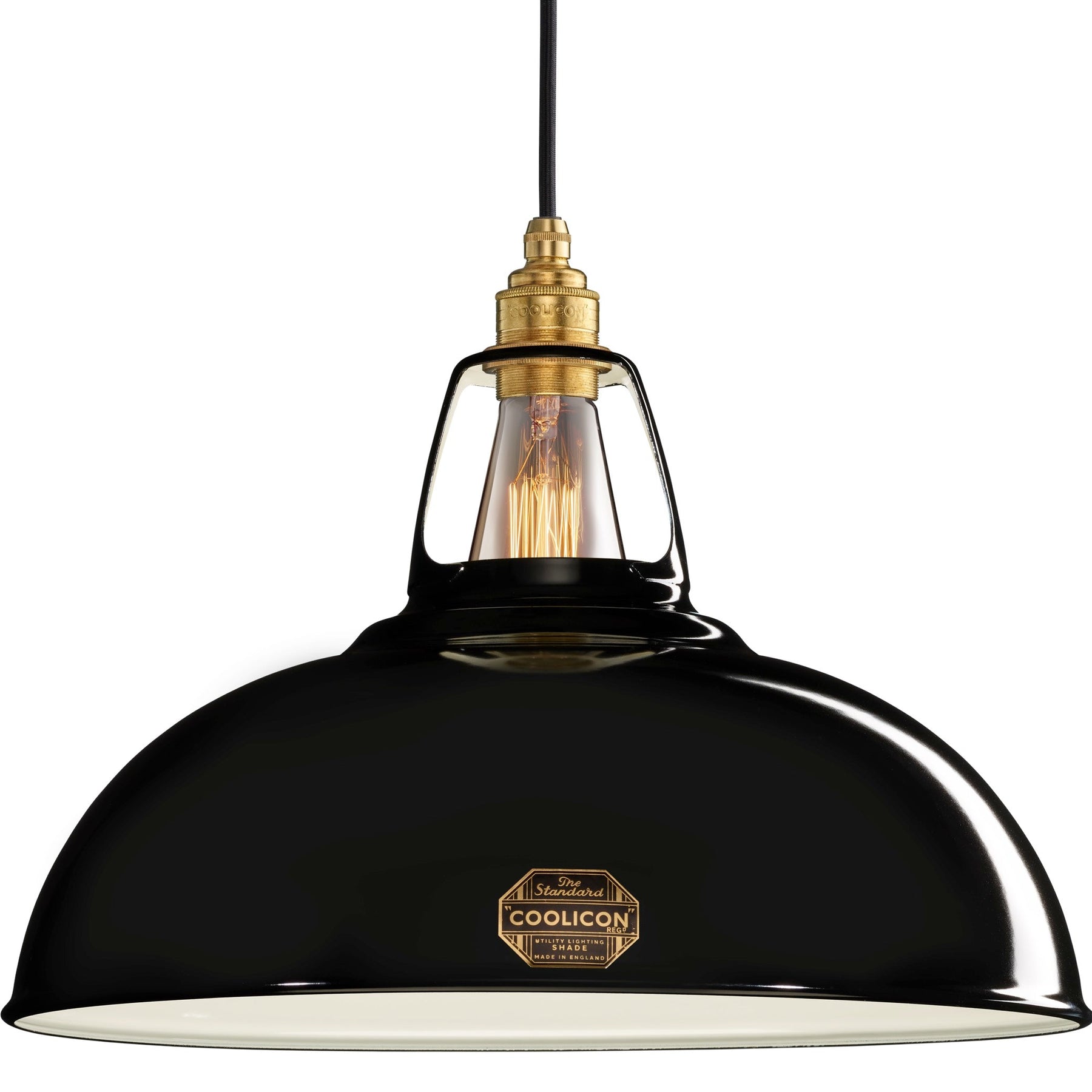 Coolicon, Standard Original Large Pendant, Jet Black, Pendant,