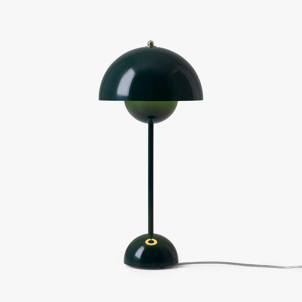 &Tradition, Flowerpot Table Lamp VP3, Cobalt Blue, Table / Task, Verner Panton