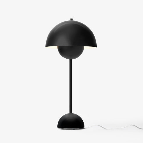 &Tradition, Flowerpot Table Lamp VP3, Dark Plum, Table / Task, Verner Panton
