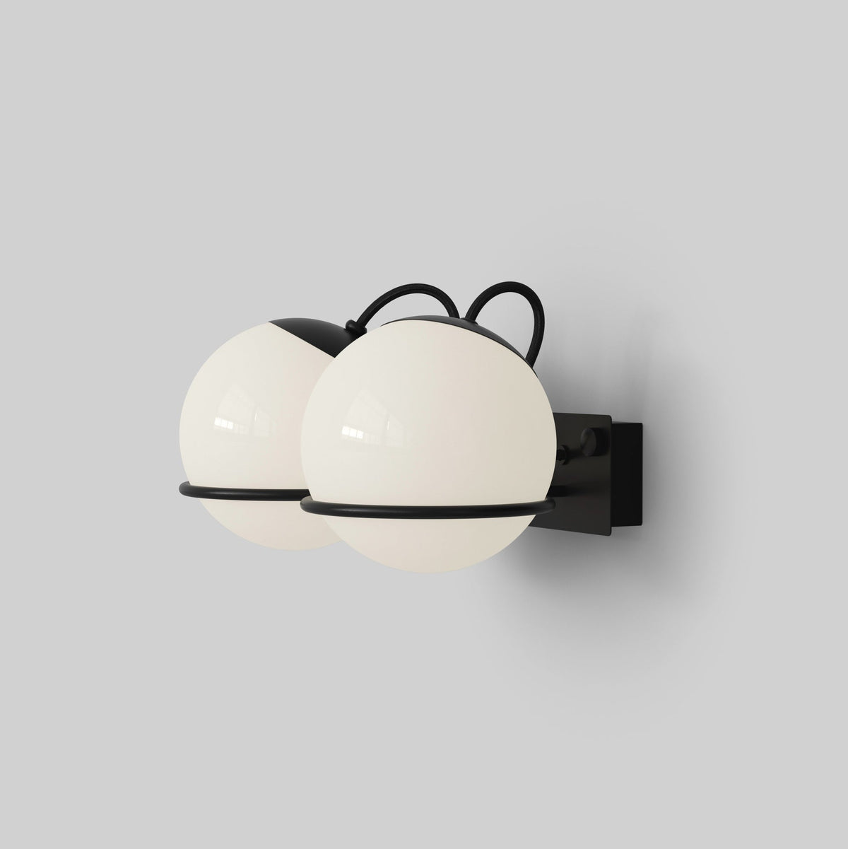 Astep, Model 237-2, Black, Wall / Sconce,