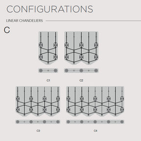 Indre Linear Chandelier C2