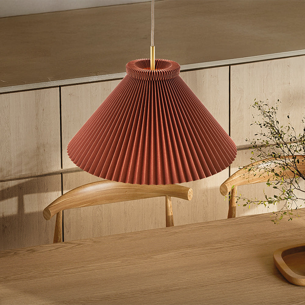 130 Pendant Lamp with Brass Fittings